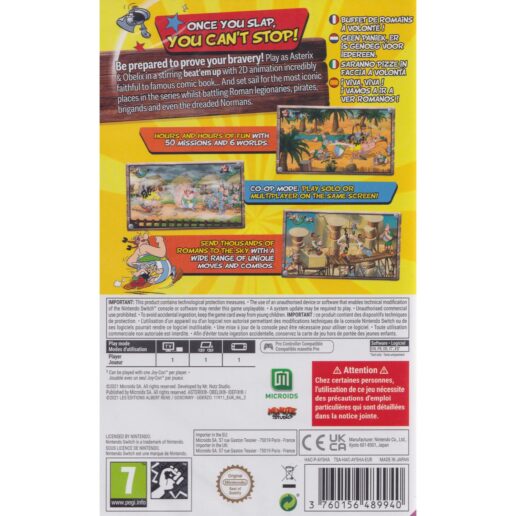 Asterix and Obelix Slap them All Nintendo Switch
