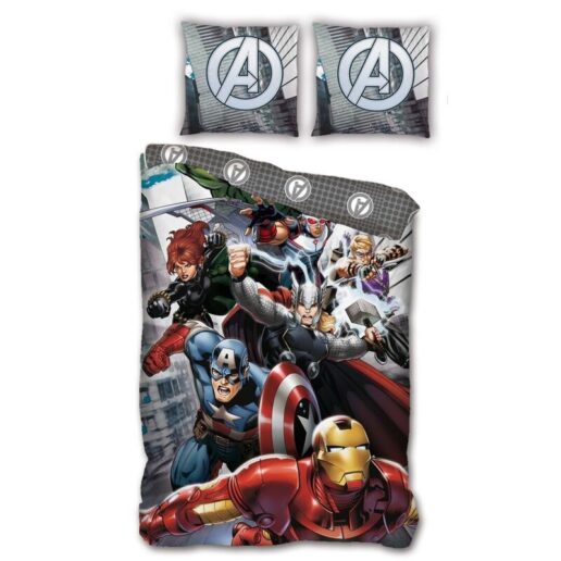 Marvel Avengers microfibre duvet cover bed 90cm