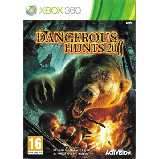 Cabelas Dangerous Hunts 2011 Xbox 360 (Begagnad)