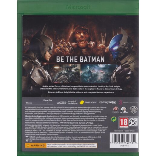 Batman Arkham Knight Xbox One (Begagnad)
