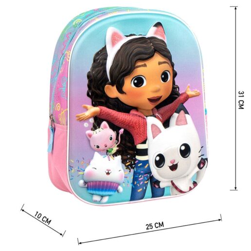 Gabbys Dolls House 3D backpack 31cm