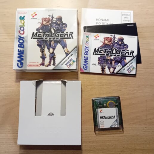 Metal Gear Solid Gameboy Color (Begagnad)