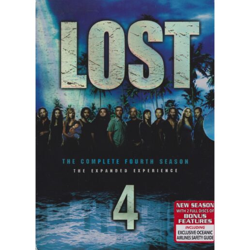 Lost 4 The Complete Fourth Season The Expanded Experience DVD (Begagnad)