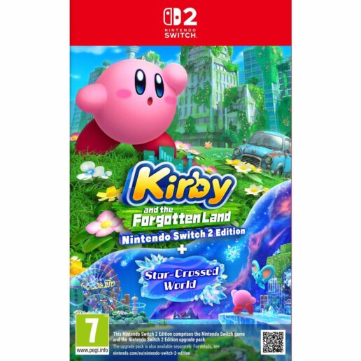 Kirby and the Forgotten Land + Star-Crossed World Nintendo Switch 2 Nordic