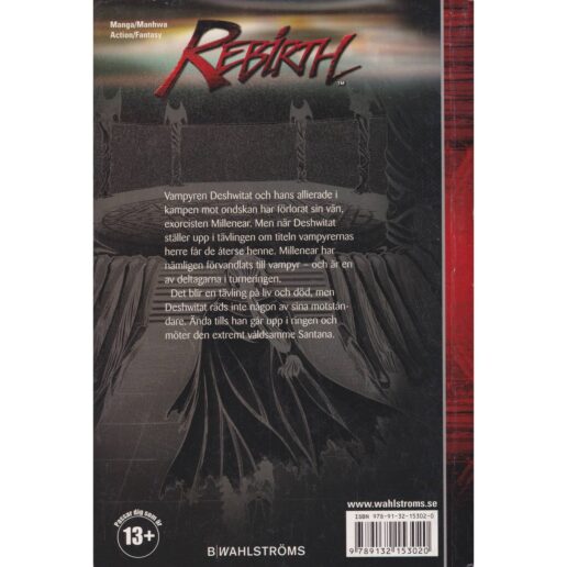 Rebirth - 15 - Kang-Woo Lee - Svensk utgåva (Begagnad)