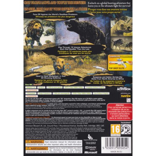 Cabelas Dangerous Hunts 2011 Xbox 360 (Begagnad)