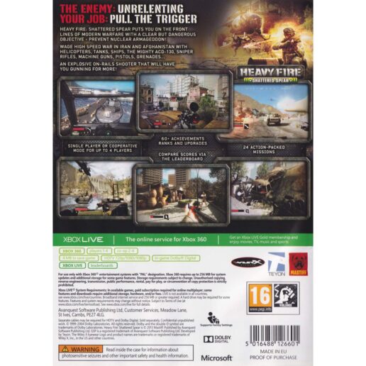 Heavy Fire Shattered Spear Xbox 360 (Begagnad)