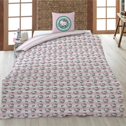 Hello Kitty policotton duvet cover bed 90cm