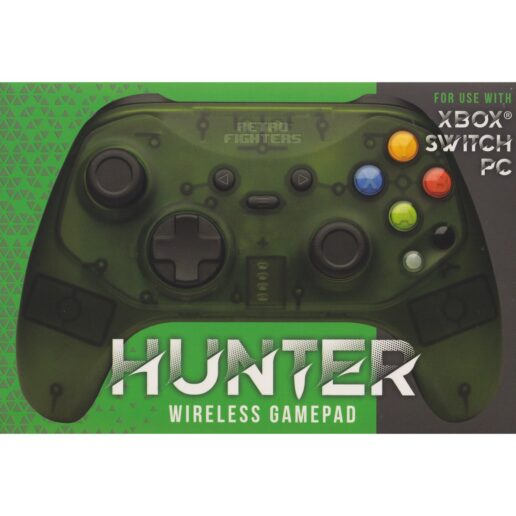 RetroFighters RF Hunter Wireless Controller Green Xbox / Nintendo Switch / PC