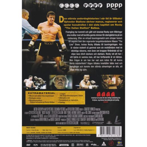 Rocky Balboa DVD (Begagnad)