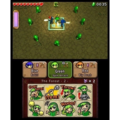 The Legend of Zelda Tri Force Heroes Nintendo 3DS (Begagnad)