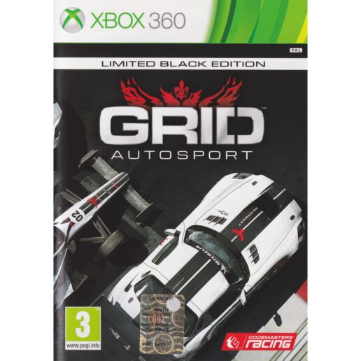 Grid Autosport Limited Black Edition Xbox 360 Italian (Begagnad)