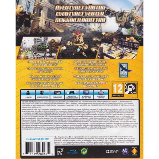 Knack Playstation 4 PS4 Nordic (Begagnad)