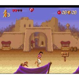 Aladdin Super Nintendo SNES SCN (Begagnad)