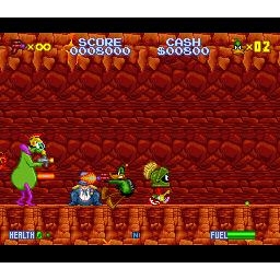 Daffy Duck The Marvin Missions Super Nintendo SNES SCN (Begagnad)