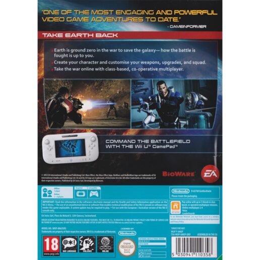 Mass Effect 3 Special Edition Nintendo Wii U (Begagnad)