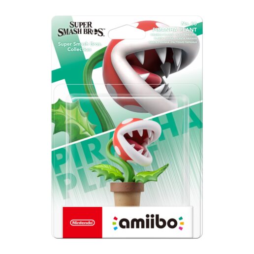 Amiibo Super Smash Bros - No. 66 Piranha Plant