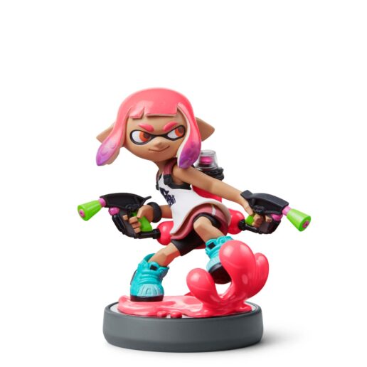 Amiibo Splatoon - Inkling Girl Neon Pink