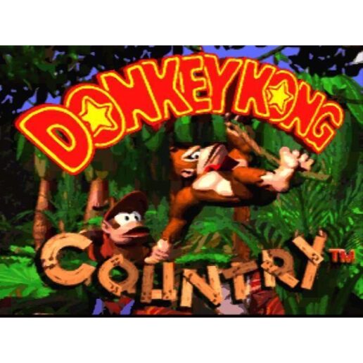 Donkey Kong Country Super Nintendo SNES SCN (Begagnad)