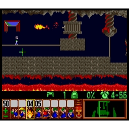 Lemmings Super Nintendo SNES SCN (Begagnad)