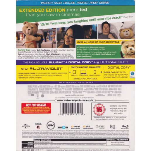 Ted Blu-Ray Steelbook (Begagnad)