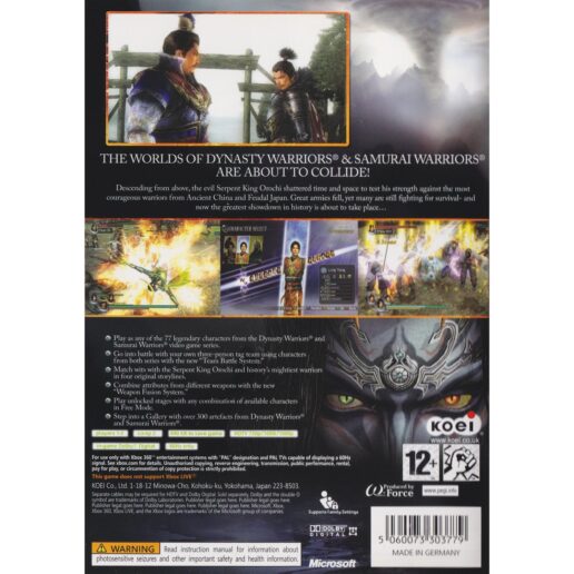 Warriors Orochi Xbox 360 (Begagnad)