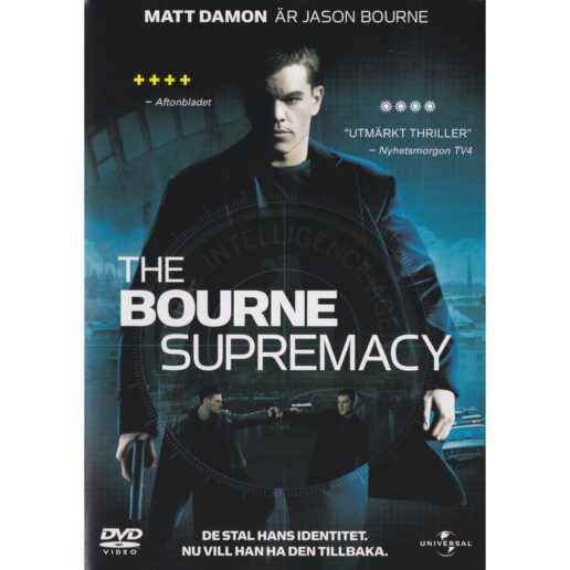 The Bourne Supremacy DVD (Begagnad)