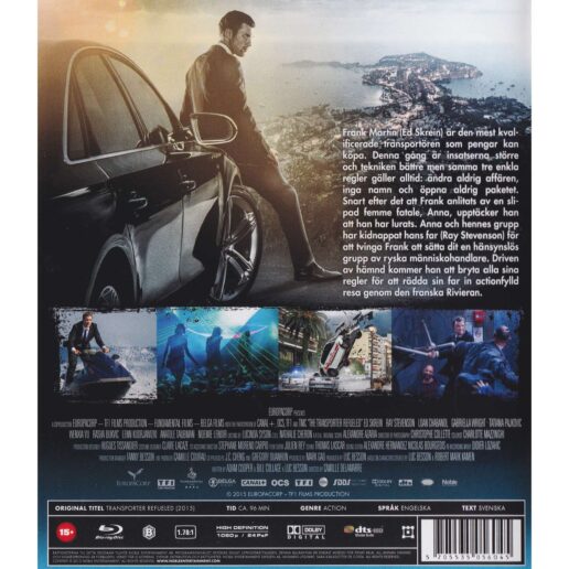The Transporter Refueled Blu-Ray (Begagnad)