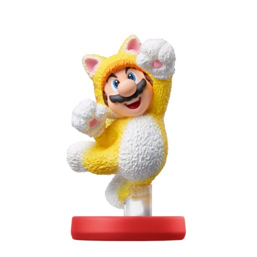 Amiibo Super Mario - Cat Mario & Cat Peach