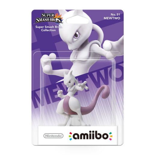 Amiibo Super Smash Bros - No. 51 Mewtwo