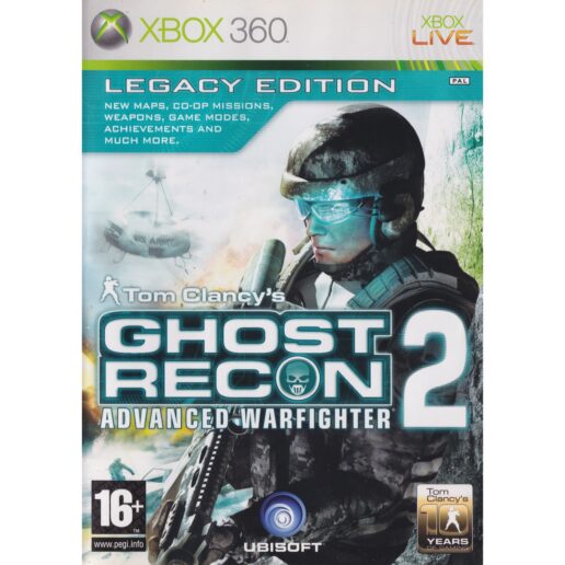 Tom Clancys Ghost Recon Advanced Warfighter 2 Legacy Edition Xbox 360 (Begagnad)