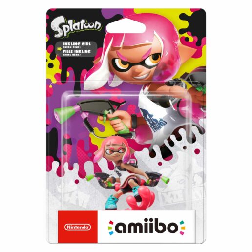 Amiibo Splatoon - Inkling Girl Neon Pink