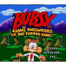 Bubsy in Claws Encounters of the Furred Kind Super Nintendo SNES NOE (Begagnad)