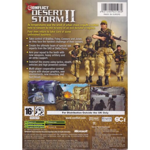 Conflict Desert Storm II Xbox (Begagnad)