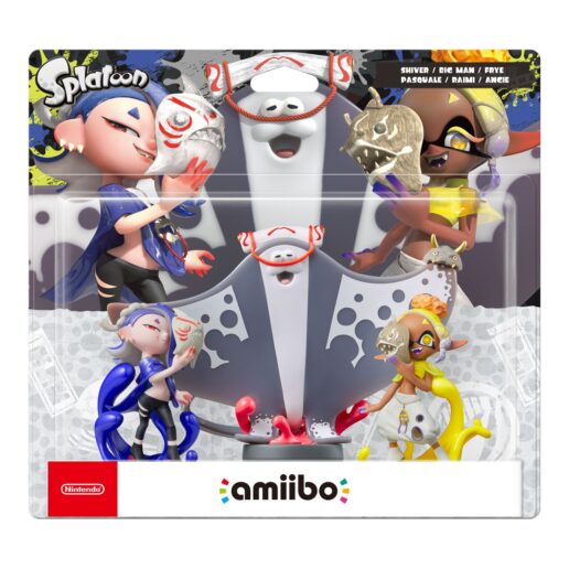Amiibo Splatoon - Shiver, Bigman, Frye