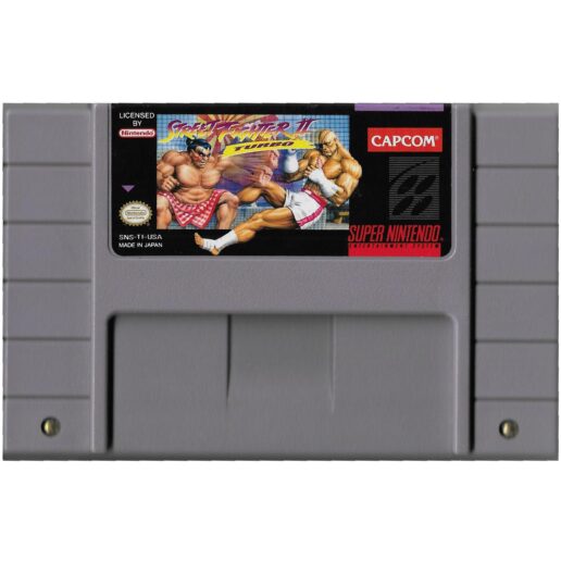 Street Fighter II Turbo Super Nintendo SNES IMPORT (Begagnad)
