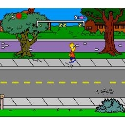 The Simpsons Barts Nightmare Super Nintendo SNES NOE (Begagnad)