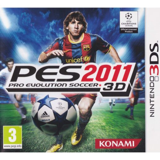Pro Evolution Soccer 2011 3D Nintendo 3DS (Begagnad)