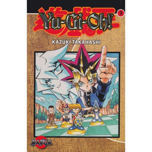 Yu-Gi-Oh! - 07 - Milleniefienden - Kazuki Takahashi - Svensk utgåva (Begagnad)