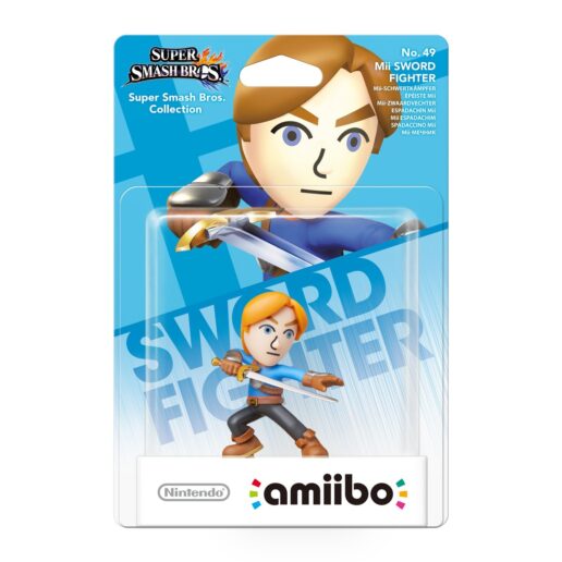 Amiibo Super Smash Bros - No. 49 Mii Sword Fighter