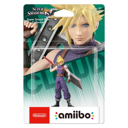 Amiibo Super Smash Bros - No. 57 Cloud