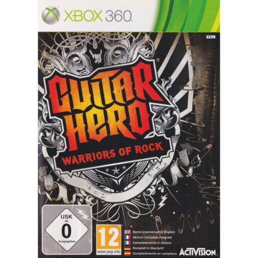 Guitar Hero Warriors of Rock Xbox 360 Bundle Copy (Begagnad)