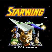 Starwing Super Nintendo SNES NOE/SFRG GERMAN (Begagnad)