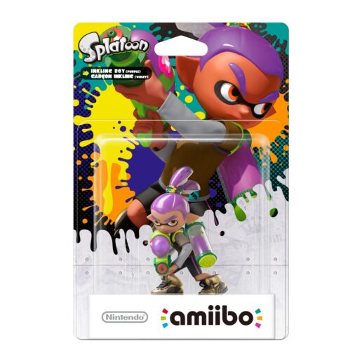Amiibo Splatoon - Inkling Boy Purple