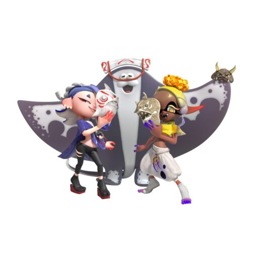 Amiibo Splatoon - Shiver, Bigman, Frye