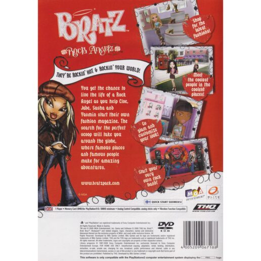 Bratz Rock Angelz Playstation 2 PS2 (Begagnad)