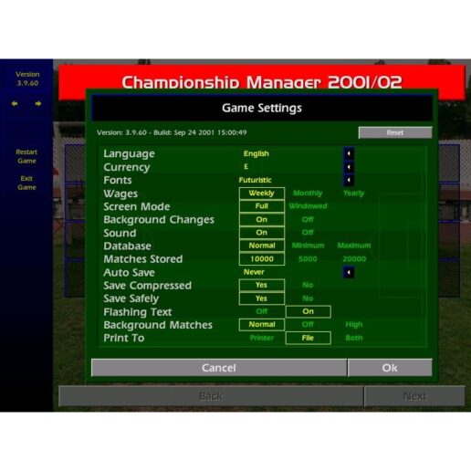 Championship Manager Season 01/02 Xbox (Begagnad)