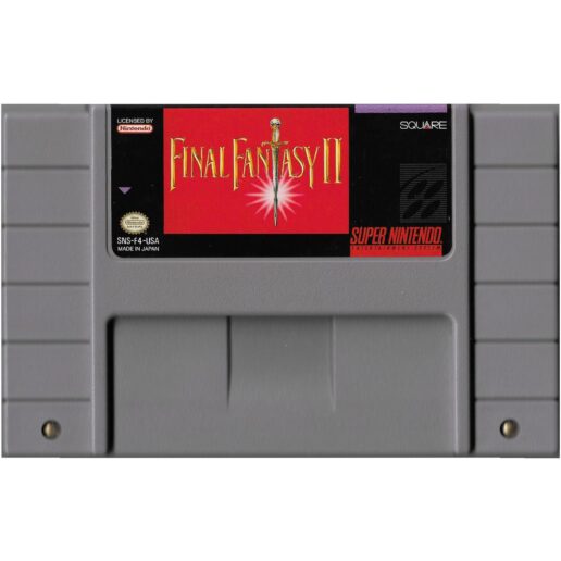 Final Fantasy II Super Nintendo SNES IMPORT (Begagnad)