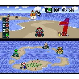 Super Mario Kart Super Nintendo SNES EUR (Begagnad)