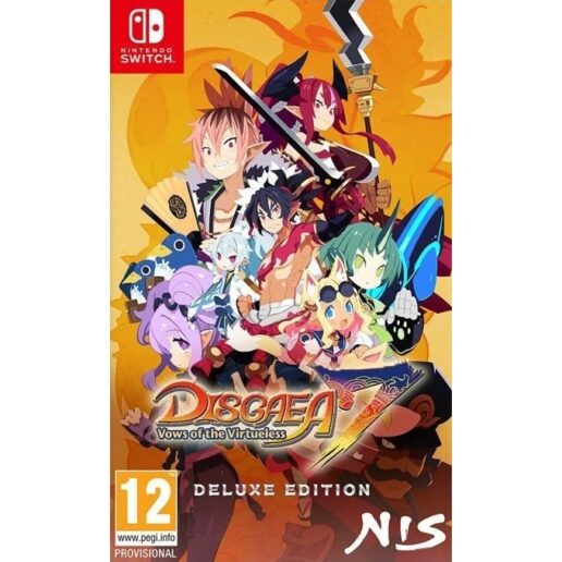 Disgaea 7 Vows of the Virtueless Deluxe Edition Nintendo Switch